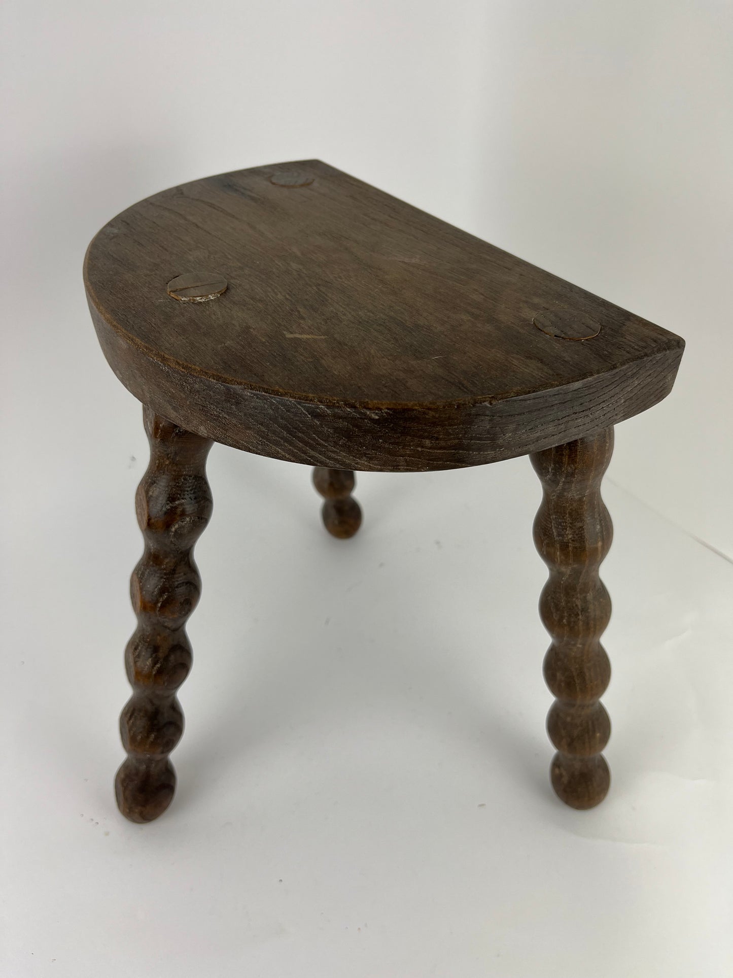 DEMI LUNE BOBBIN STOOL